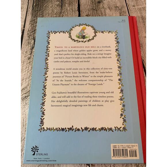 STERLING Children’s “A Child’s Garden of Verses” Book - Picture 6 of 6